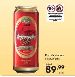 Pivo Zaječarsko limenka 0.5 l
