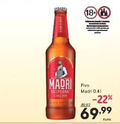 Pivo Madri 0.4 l