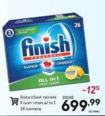 Detergent tablete Finish limun all in 1