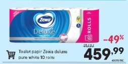 Toalet papir Zewa deluxe pure white 10 rolni