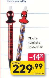 Olovka hemijska Spiderman