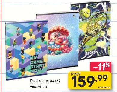 Sveska lux A4/52