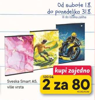 Sveska Smart A5