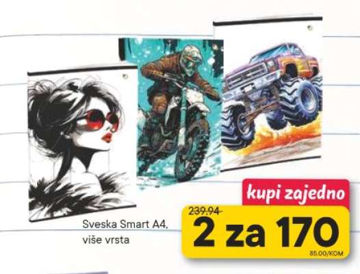 Sveska Smart A4