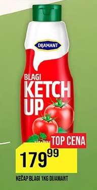 Kečap Blagi 1kg Dijamant