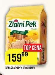 Keks Zlatni pek 630g Bambi