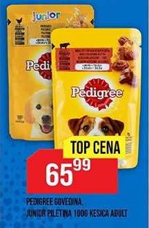 Pedigree Govedina, Junior Piletina 100g Kesica Adult