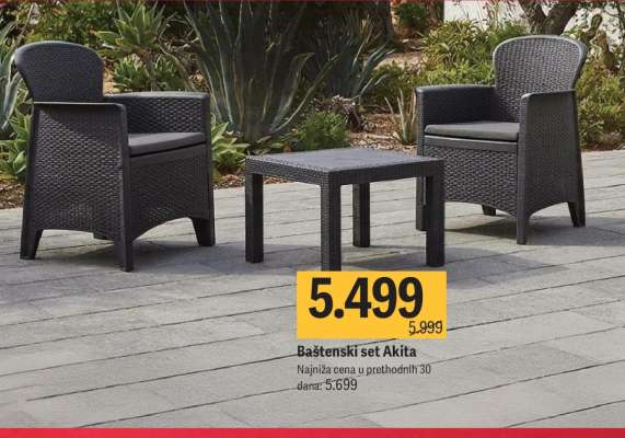 Baštenski set Akita