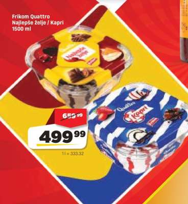 Frikom Quattro Najlepše želje / Kapri