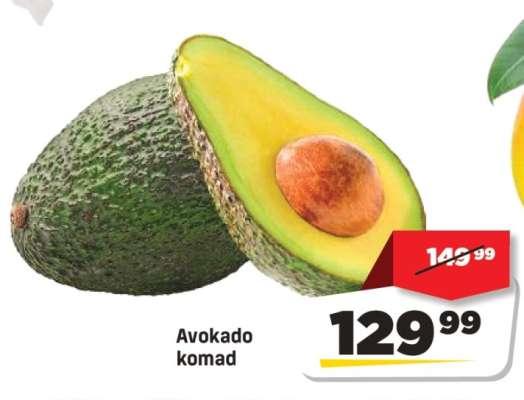 Avokado komad,