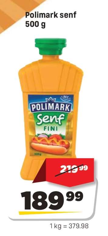 Polimark senf 500 g