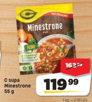C supa minestrone 55 g