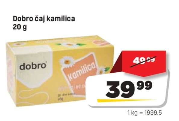 Dobro čaj kamilica