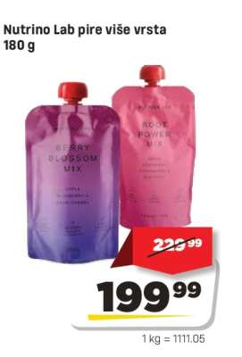 Nutrino Lab pire više vrsta 180 g