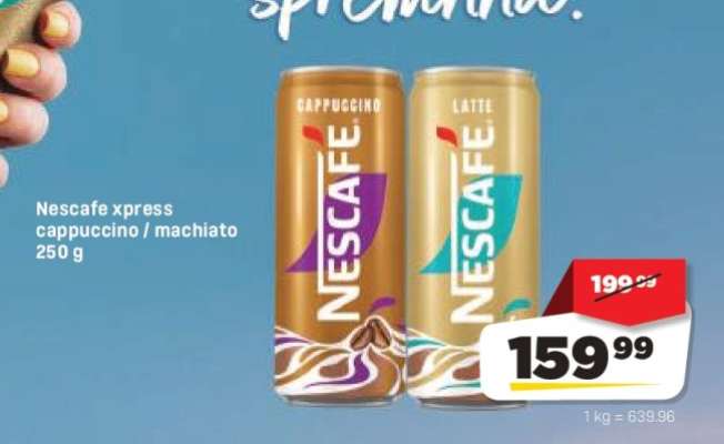 Nescafe xpress cappuccino / machiato 250 g
