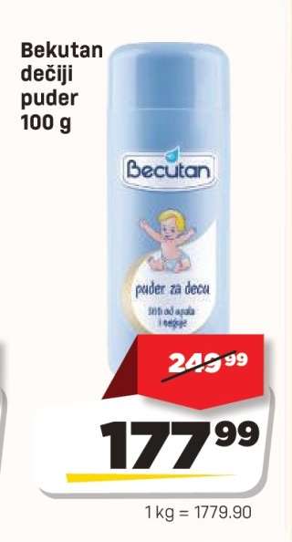 Bekutan dečiji puder 100 g