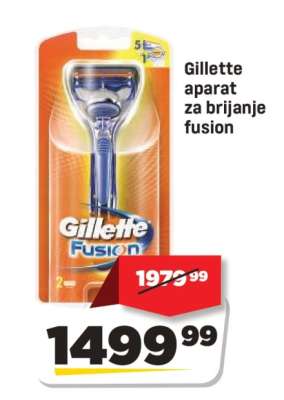 Gillette aparat za brijanje fusion