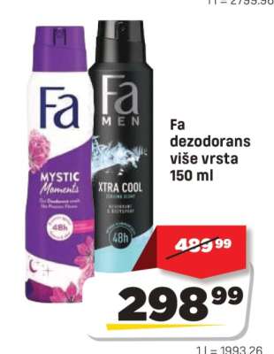 Fa dezodorans više vrsta 150 ml