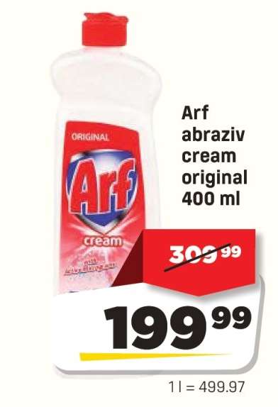 Arf abraziv cream original 400 ml