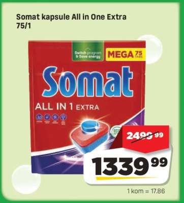 Somat kapsule All In One extra 75/1