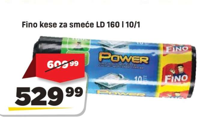 Fino kese za smeće LD 160 | 10/1
