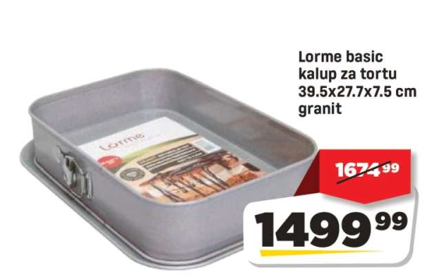 Lorme-basic-kalup za tortu