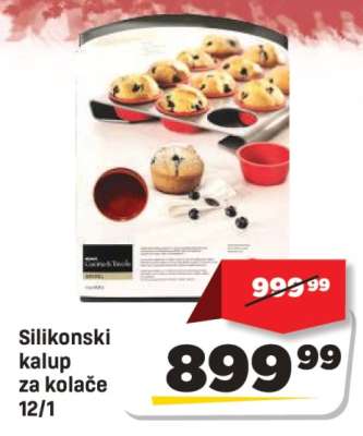 Silikonski kalup za kolače 12/1