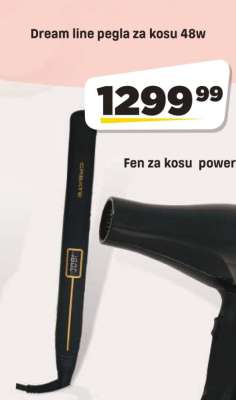 Dream line pegla za kosu 48w