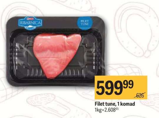 Filet tune, 1 komad