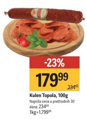 Kulen Topola 100g