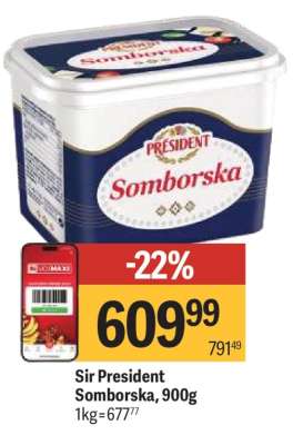 Sir President Somborska 900g
