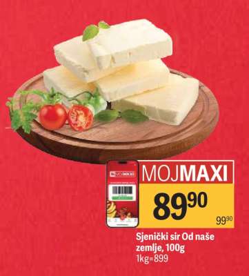 Sjenički sir Od naše zemlje 100g