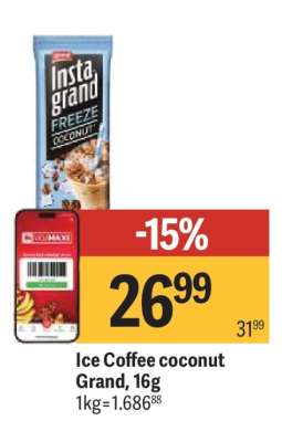 Ice Coffee coconut Grand, 16g