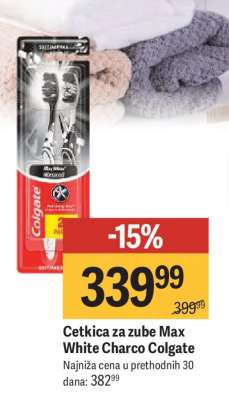 Cetkica za zube Max White Charco Colgate
