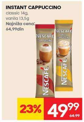 INSTANT CAPPUCCINO