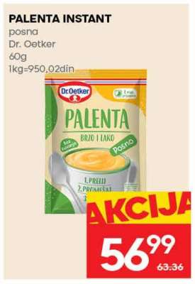 Palenta instant