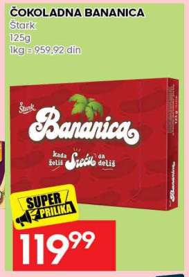 ČOKOLADNA BANANICA