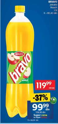 BRAVO jabuka Rauch