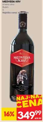 MEDVEĐA KRV