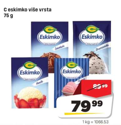 C eskimko više vrsta