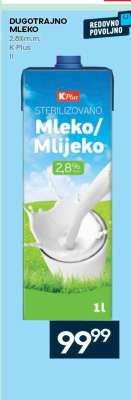 DUGOTRAJNO MLEKO
