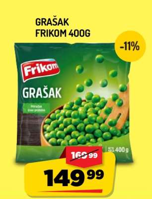Grašak Frikom 400g