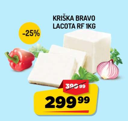 Kriška Bravo Lacota RF 1kg