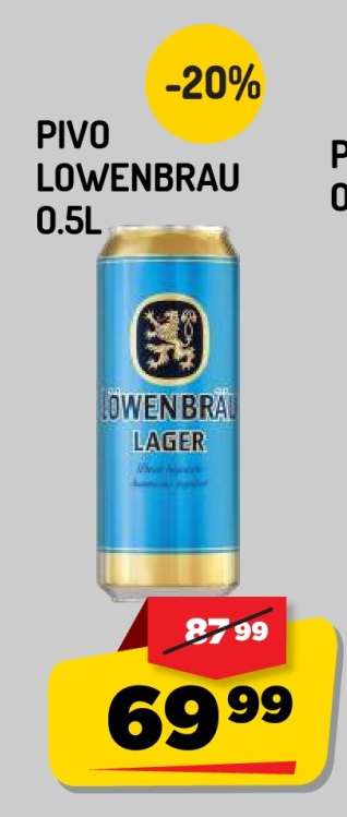 Pivo Lowenbrau 0,5l