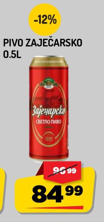 Pivo Zaječarsko 0.5l