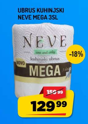 UBRUS KUHINJSKI NEVE MEGA 3sl