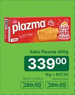 Keks Plazma 400g