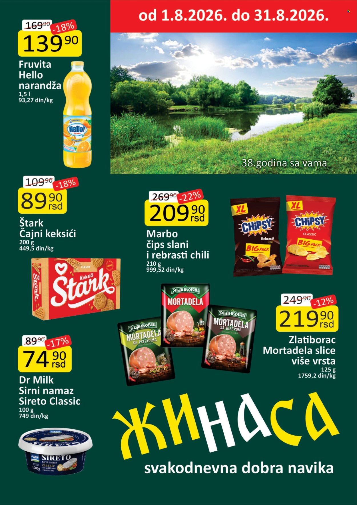 ŽINASA katalog - 01.08.2026 - 31.08.2026. Stranica 1
