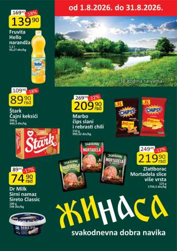 ŽINASA katalog - 01.08.2026 - 31.08.2026.