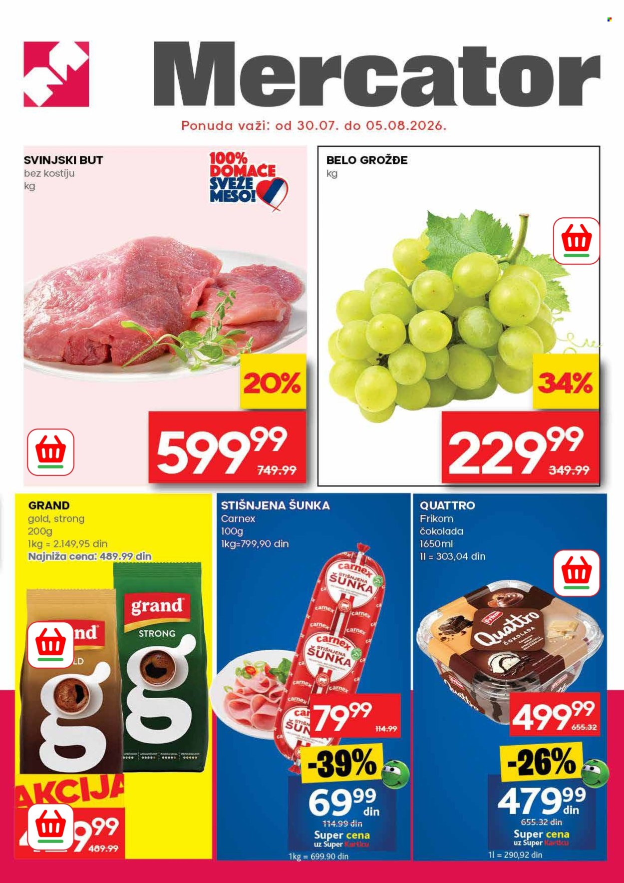 Mercator Centar katalog - 30.07.2026 - 05.08.2026. Stranica 1